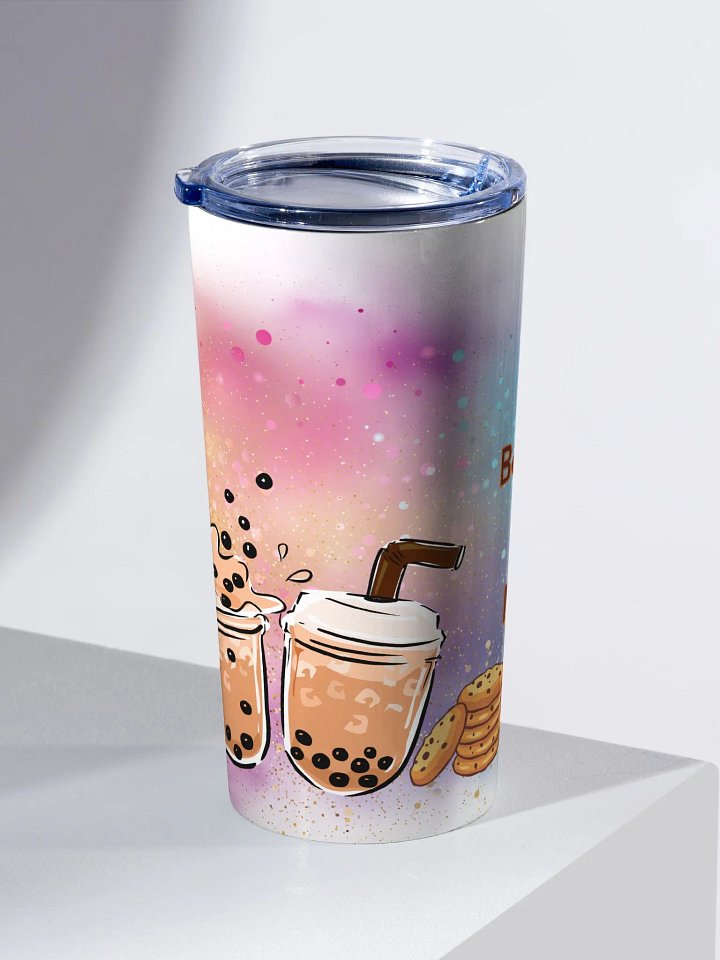 Boba Tea and Pastry Makes Me Happy Tumbler product image (2)