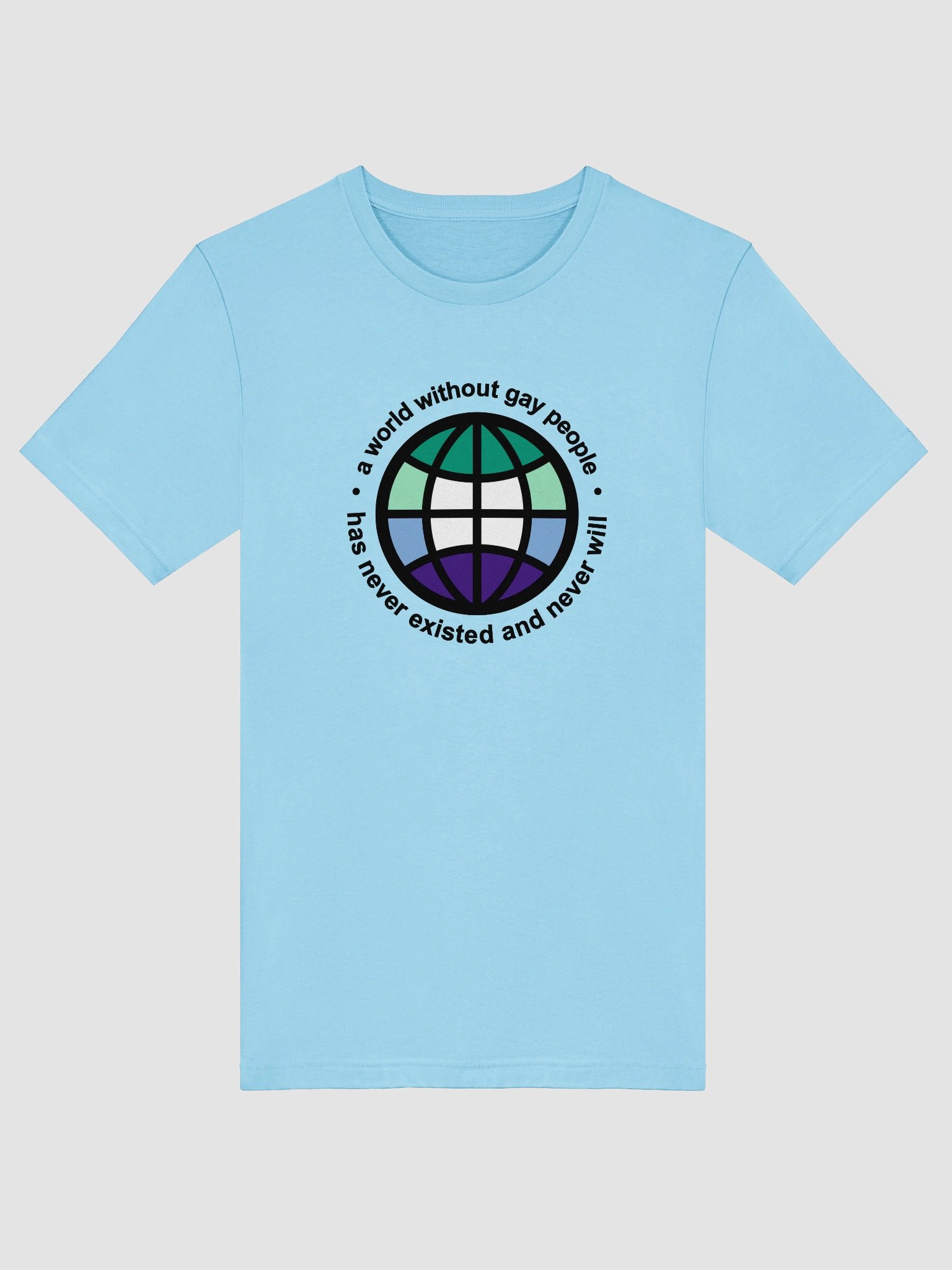 a world without gay people t-shirt product image (5)