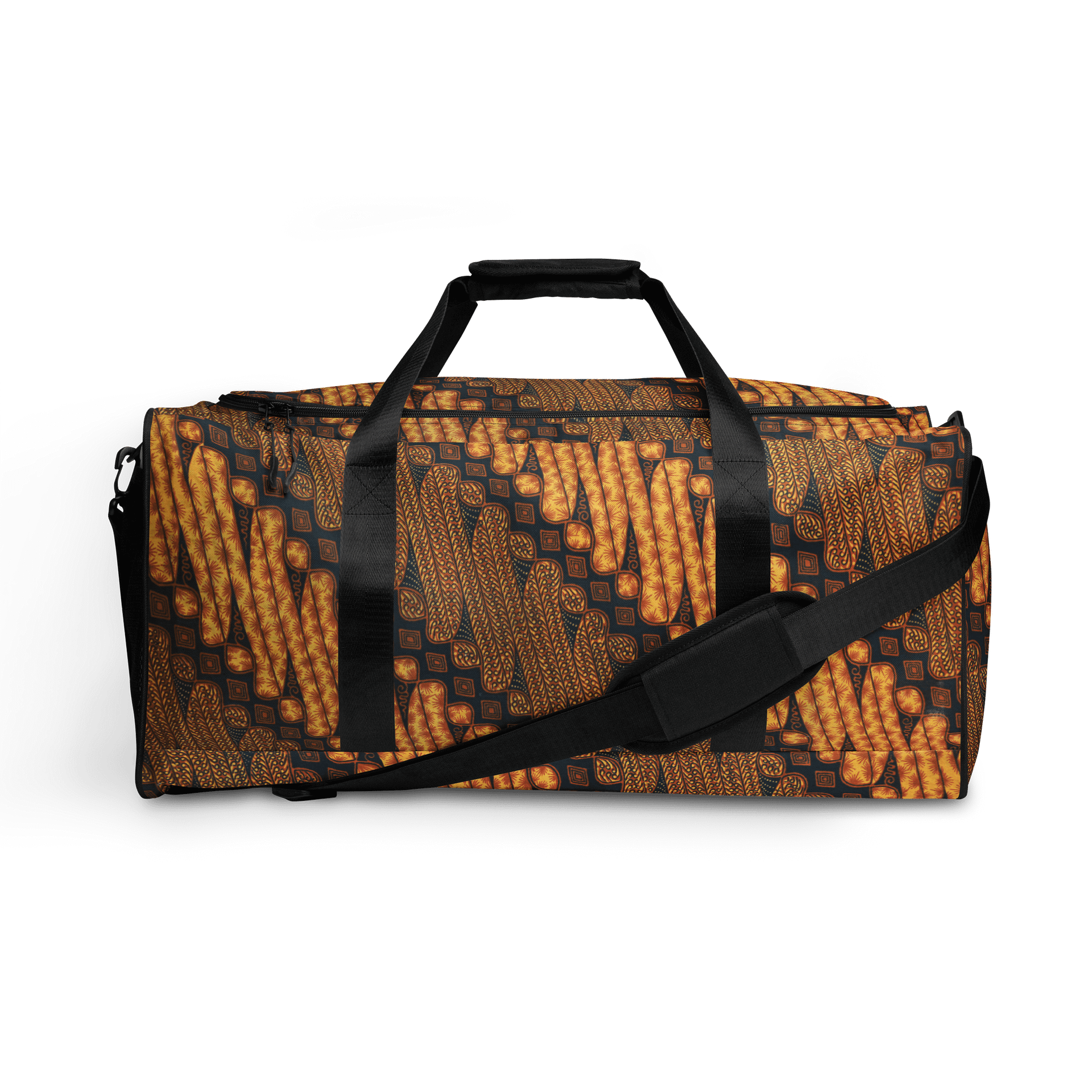 Batik Duffle Bag, Traditional Indonesian Pattern Travel Tote product image (1)