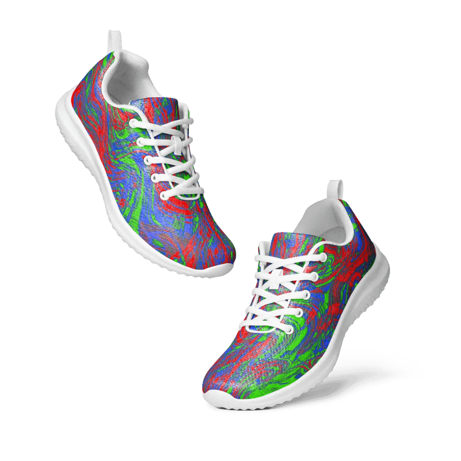 Vibrant Swirl Men's Athletic Shoes product image (11)