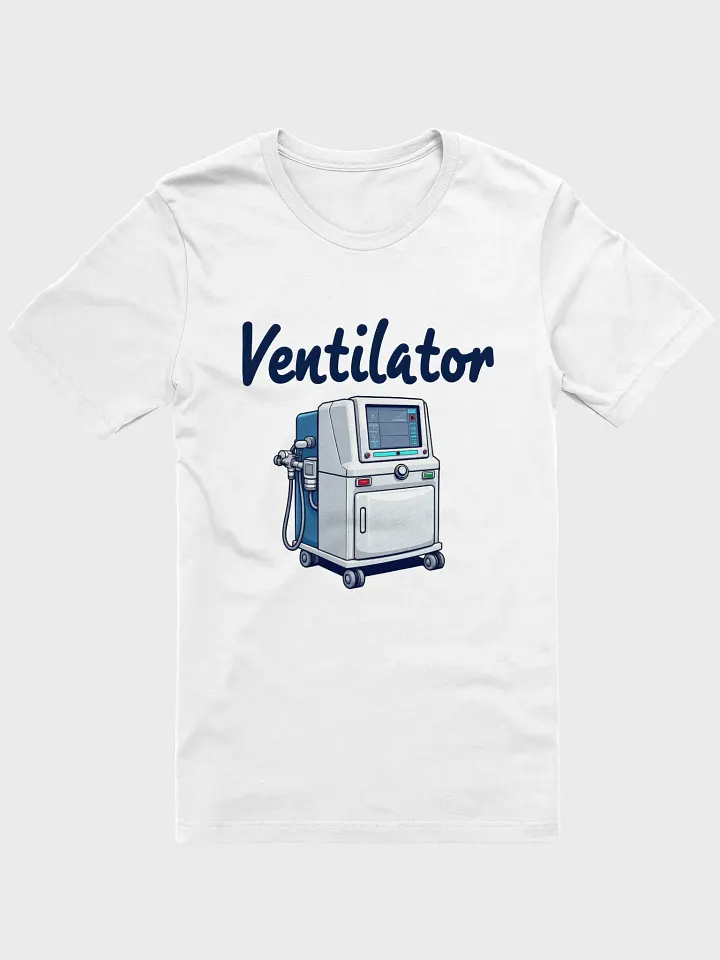 Breathe Easy Medical Ventilator Cartoon T-Shirt product image (5)