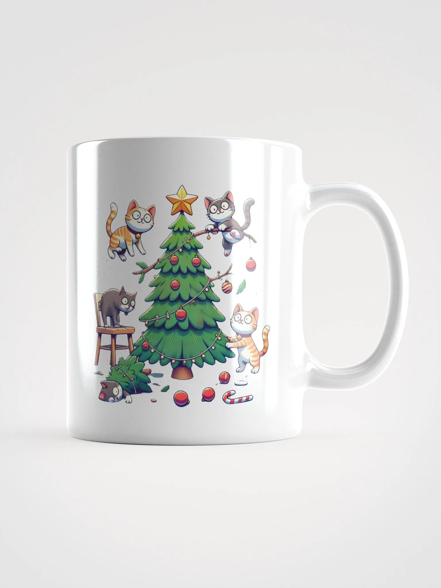 Cats & Christmas Chaos Coffee Mug product image (2)