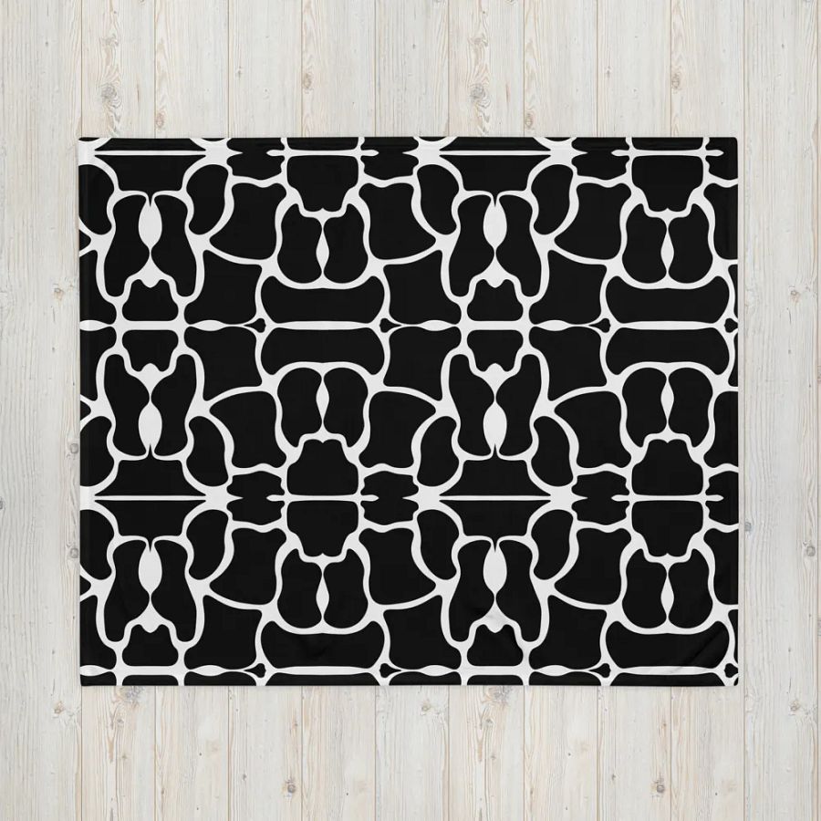 Monochrome Throw Blanket product image (7)