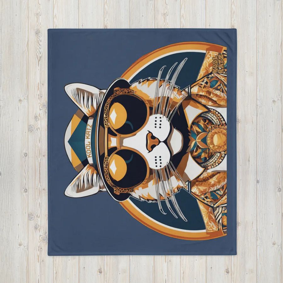 Real Kool Katz Plush Throw Blanket product image (16)