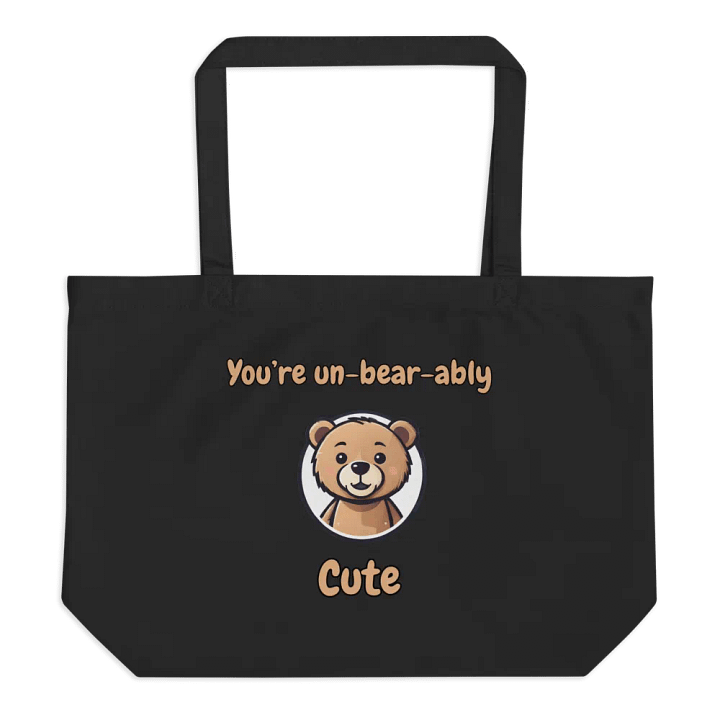 Un-Bear-Ably Cute Tote Bag product image (3)