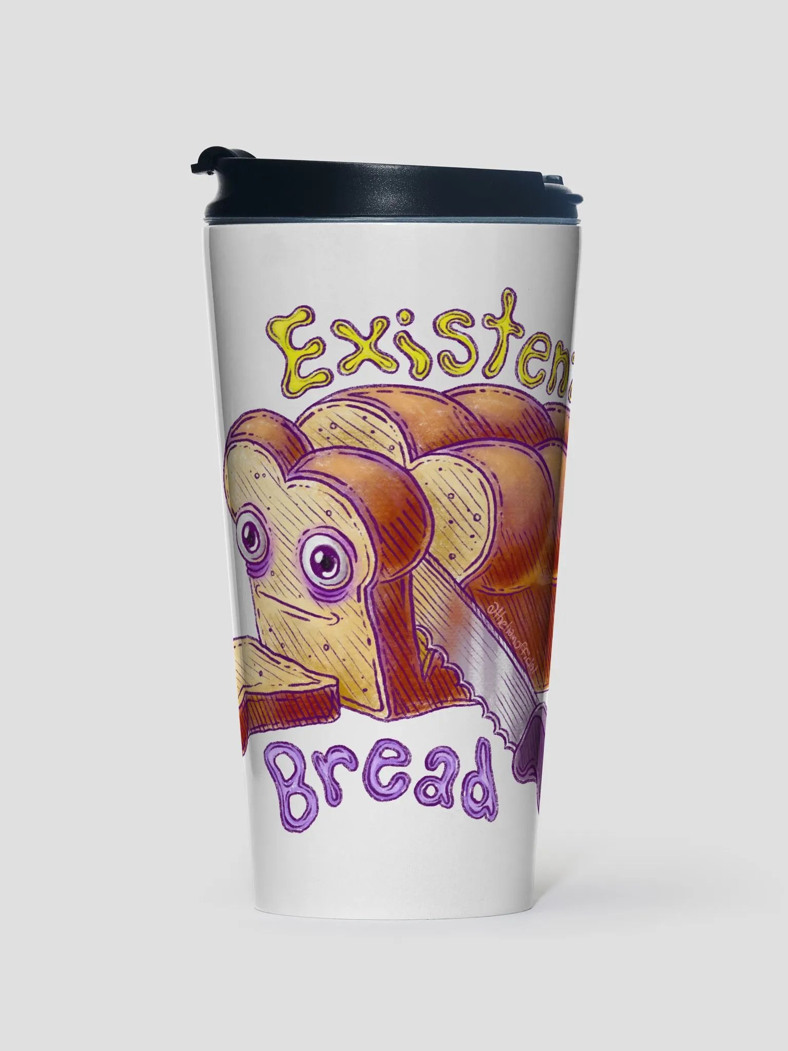 Existential Bread Travel Mug product image (1)