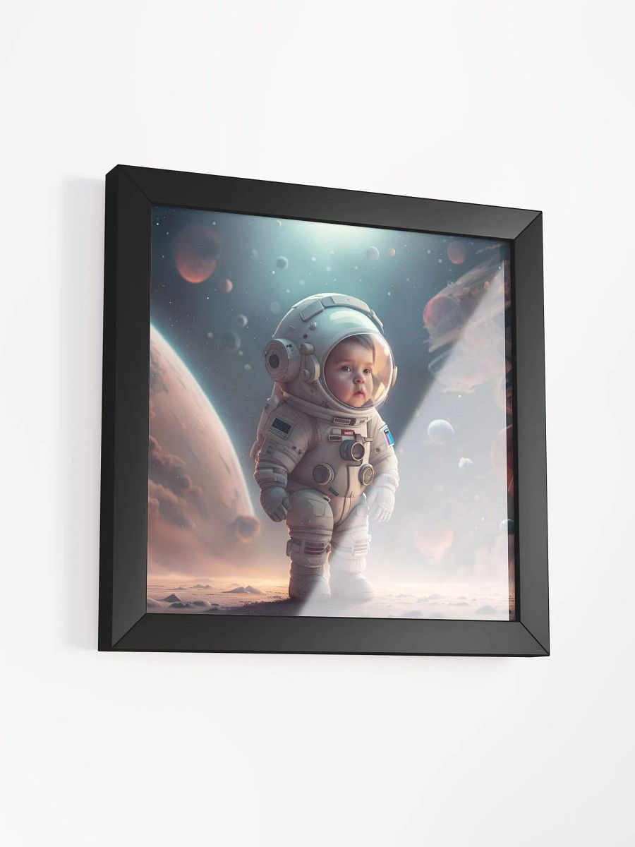 Framed Child Astronaut Poster product image (25)