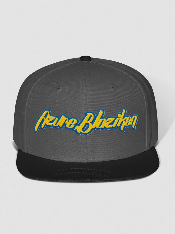 AzureBlaziken Logo Otto Wool Embroidered Snapback Hat product image (1)