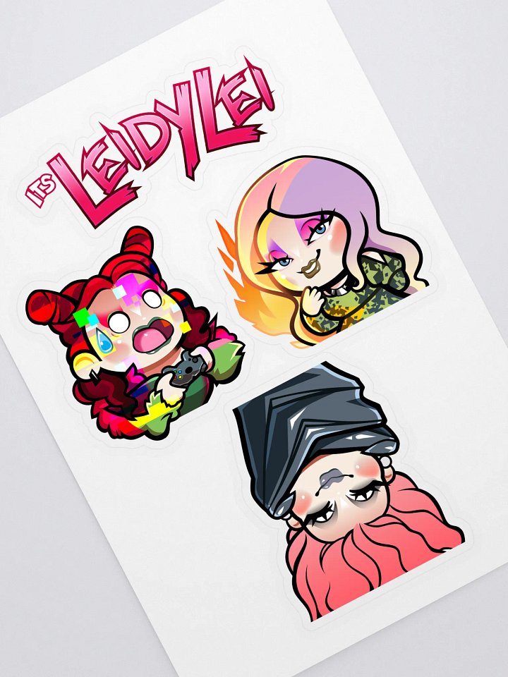 'Angela, Arson, and Anesthesia' Sticker Sheet product image (1)