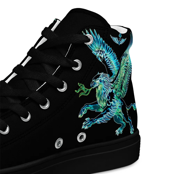 Gripen Flying Blue//Griffin/Men's High Top Canvas Shoes by Allcolor product image (1)