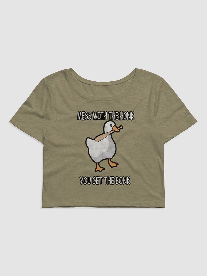 Bonk Goose Women's Cropped T-Shirt product image (1)
