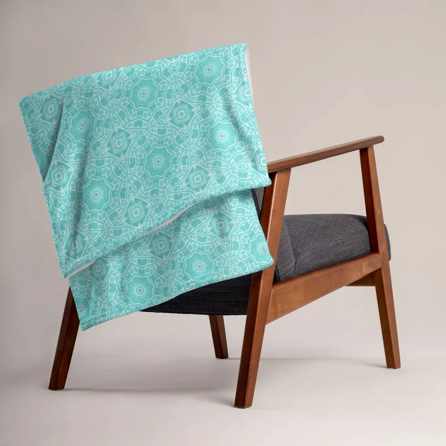 Symmetry Serenity Throw Blanket product image (15)