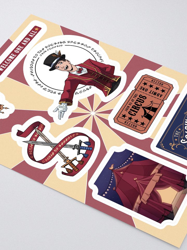 Crystalized - Soaring Sparrow Troups Stickers product image (2)