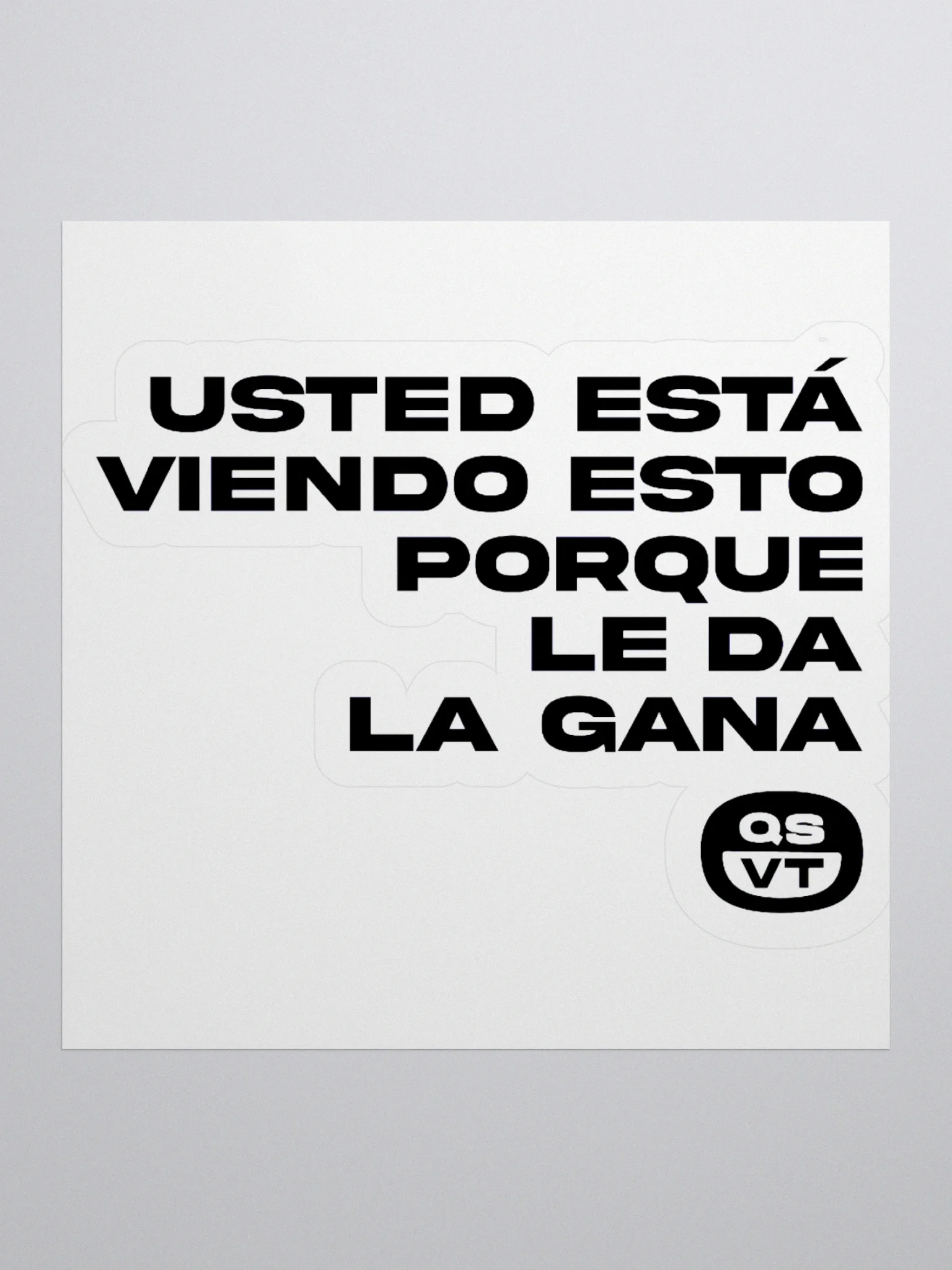 Calcomania DISCLAIMER product image (3)