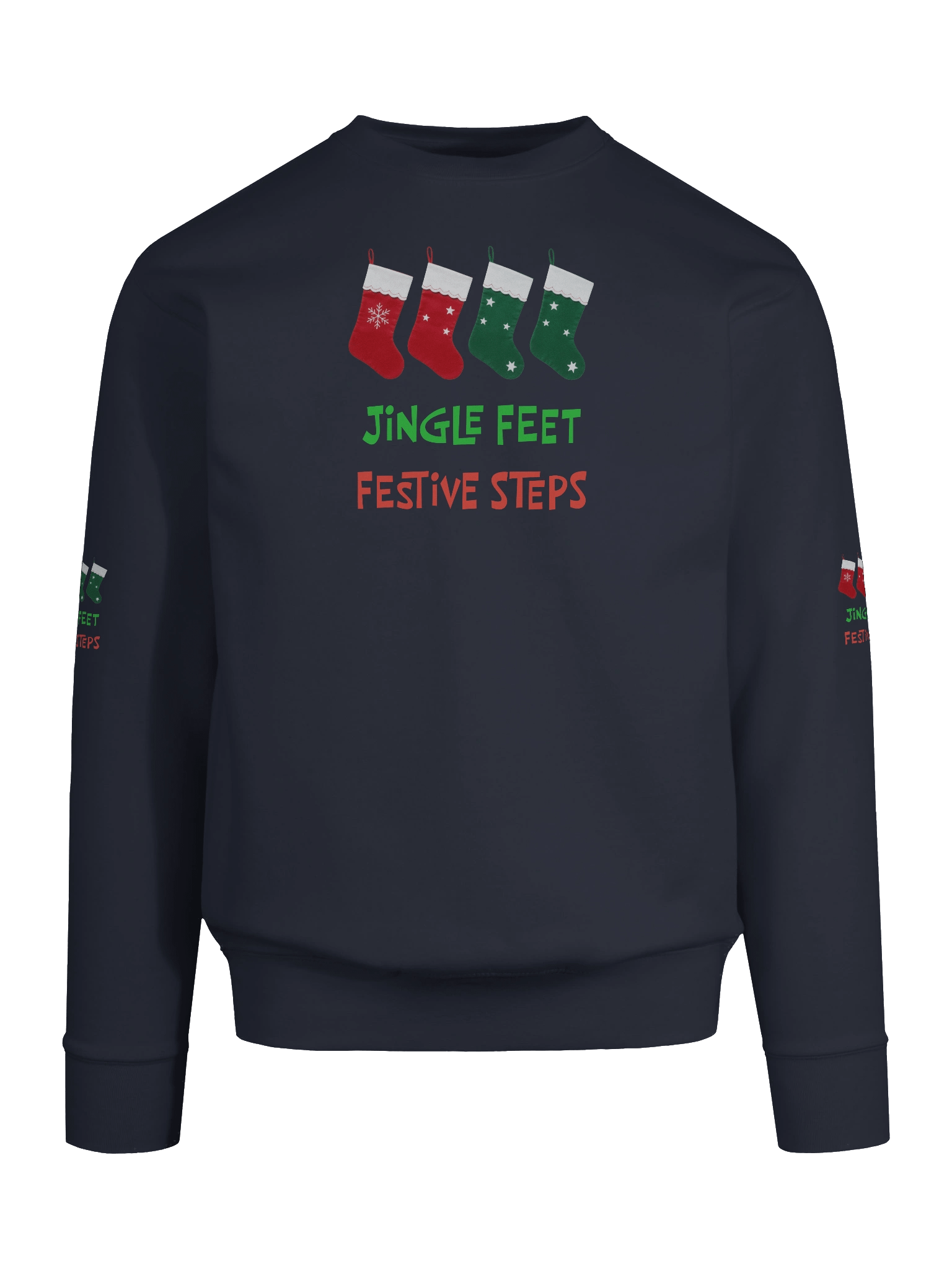 Jingle Feet Festive Christmas Sweatshirt product image (89)
