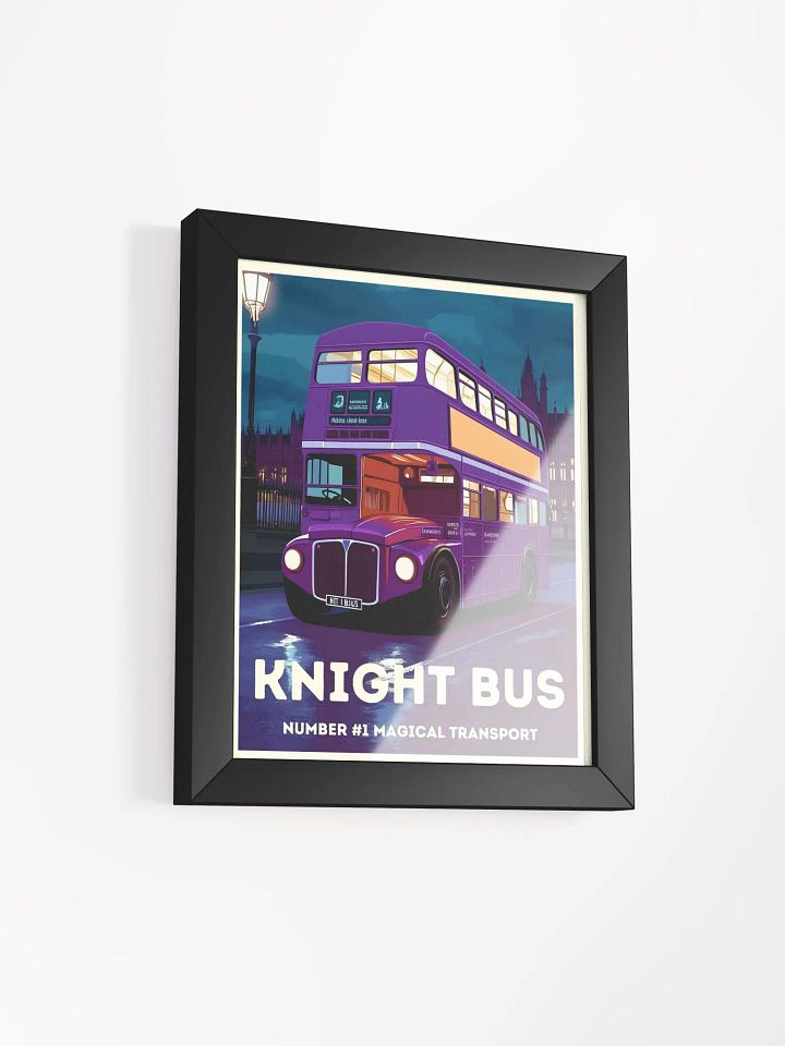 The Knight Bus Vintage Travel Poster product image (2)