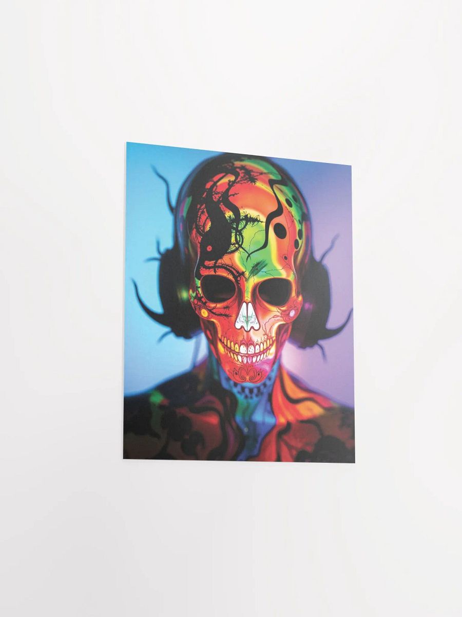 Neon Skull Poster product image (20)