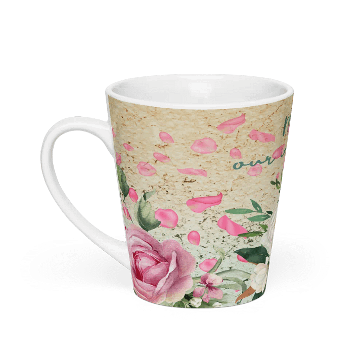 Mom's Floral Inspiration Latte Mug mothersday gift for mom daughter friend wife product image (1)