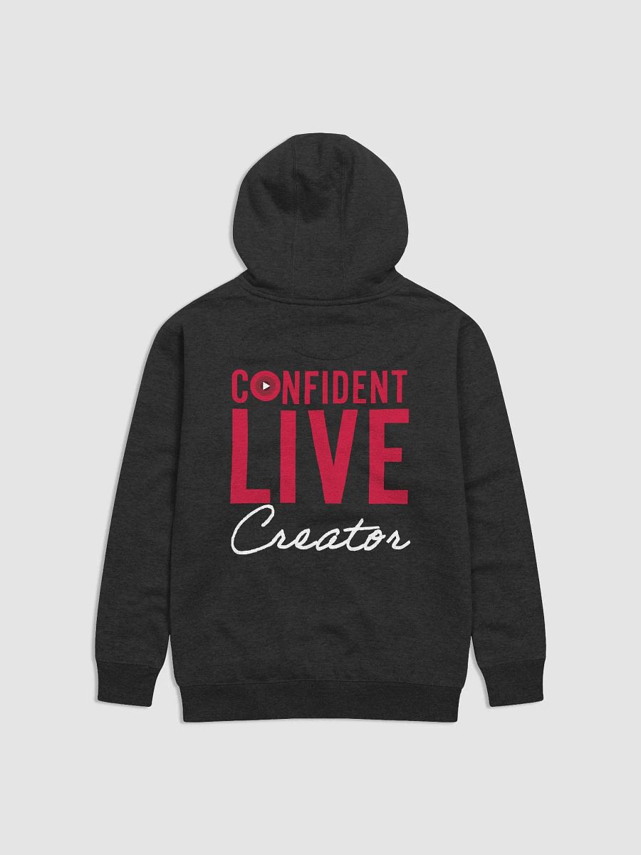Confident Live Creator Hoodie (Dark) product image (2)