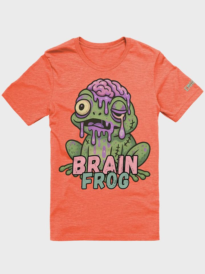 Zombie Brain Frog Tee product image (1)