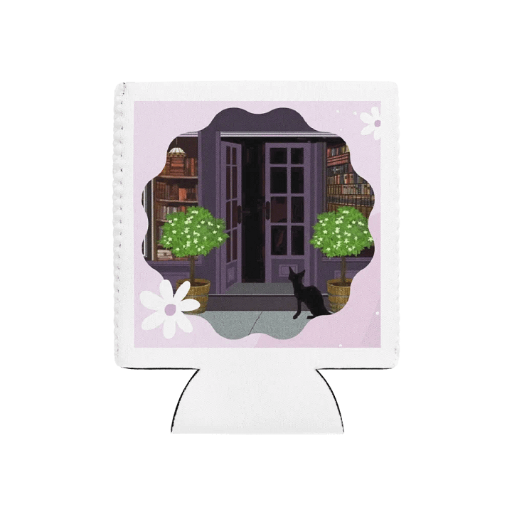 Welcome to Lavender Cottage BookShop Can Cooler product image (1)