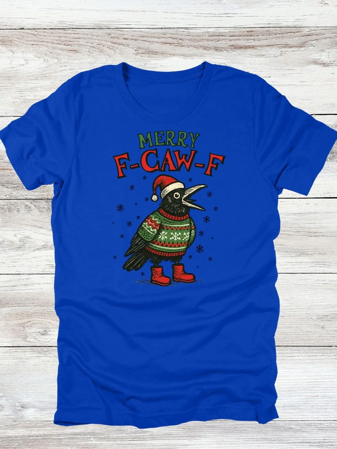 Merry F-Caw-F Crow T-Shirt product image (1)