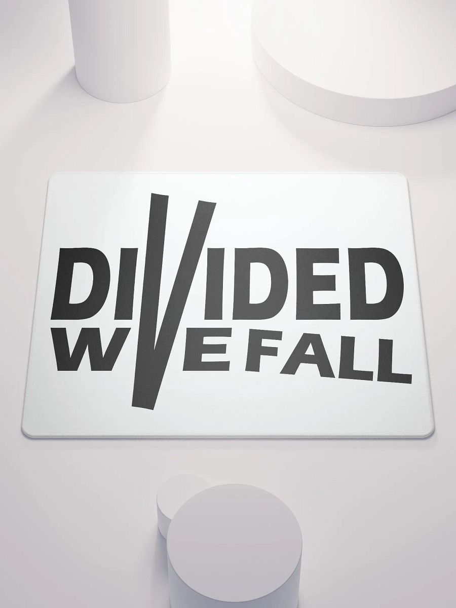 Divided We Fall - Black - Gaming Mouse Pad product image (2)