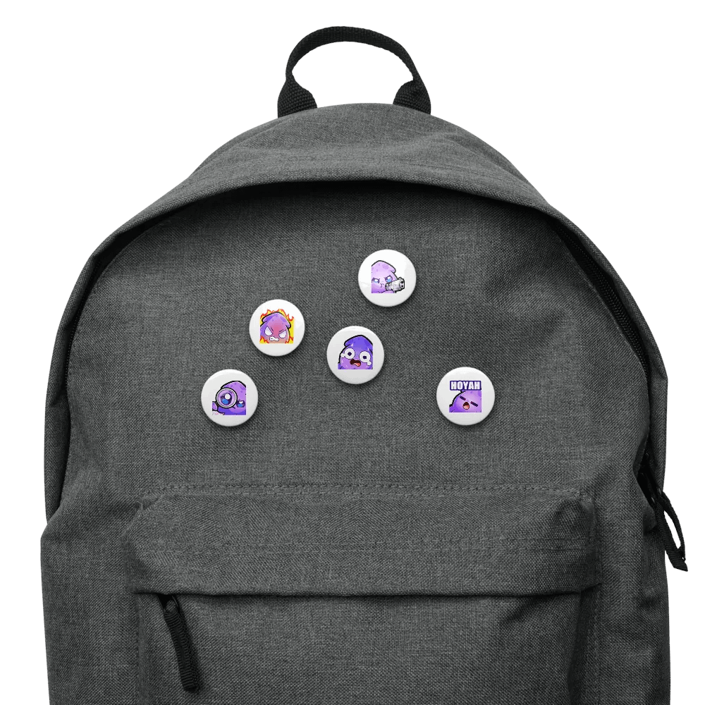 Squid Emote Pin Set [2] product image (10)