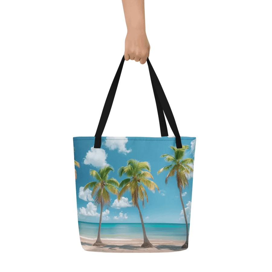 Palm Tree Tote Bag product image (6)