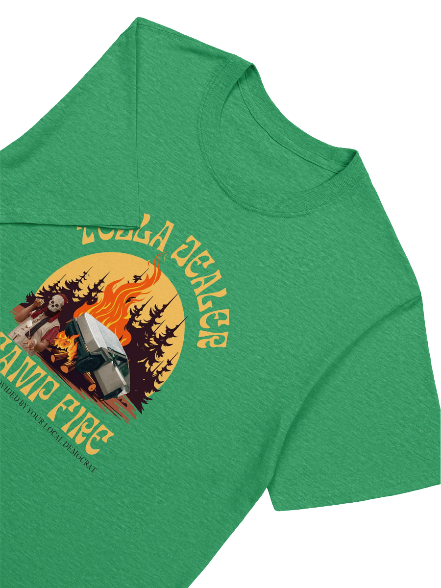 Tesla Campfire Dealer SoftT-Shirt product image (3)