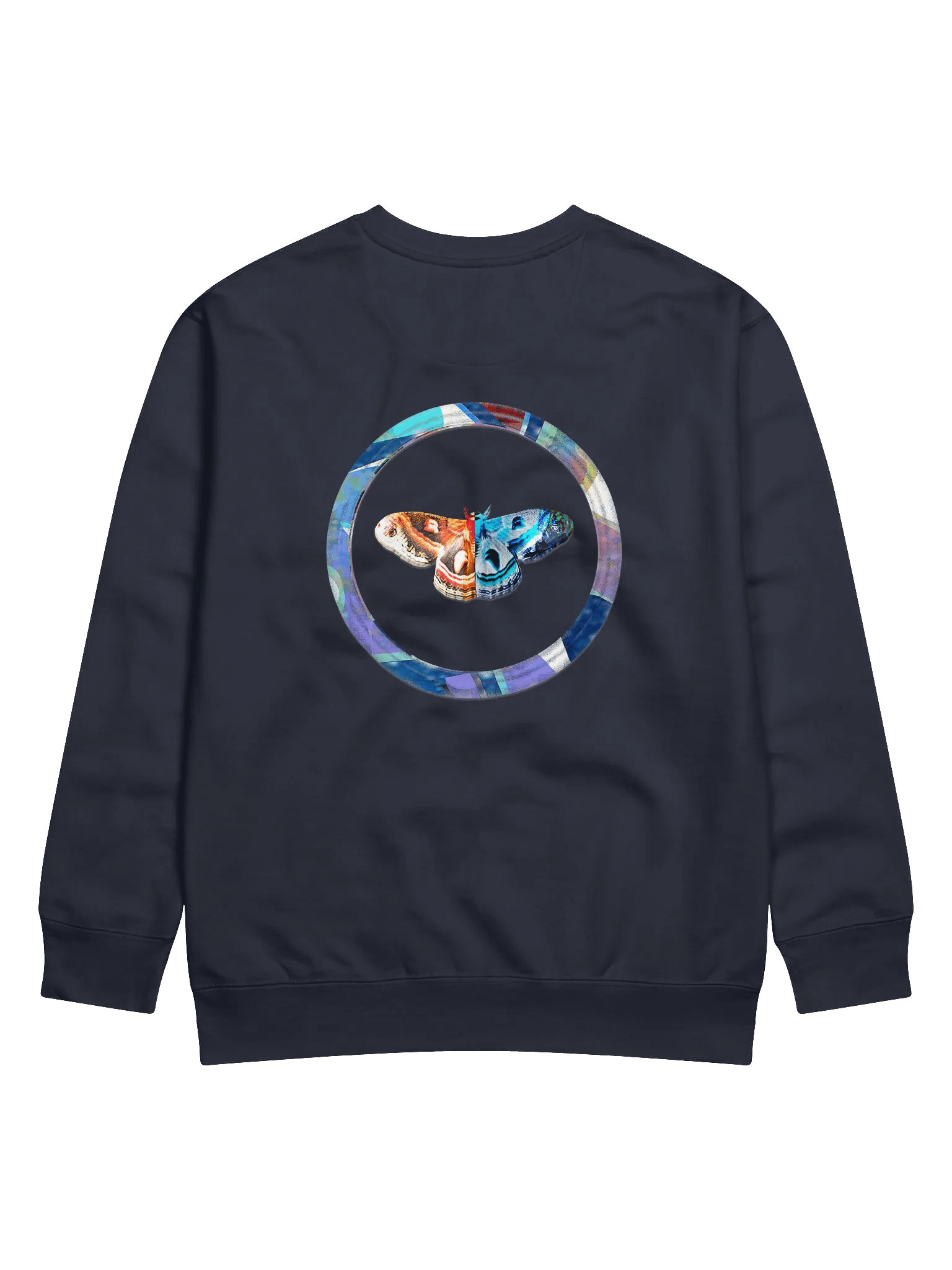Moth Cotton Heritage Premium Sweatshirt (Back Patch) product image (2)