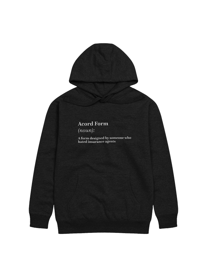 Acord Form Definition Premium Hoodie product image (7)