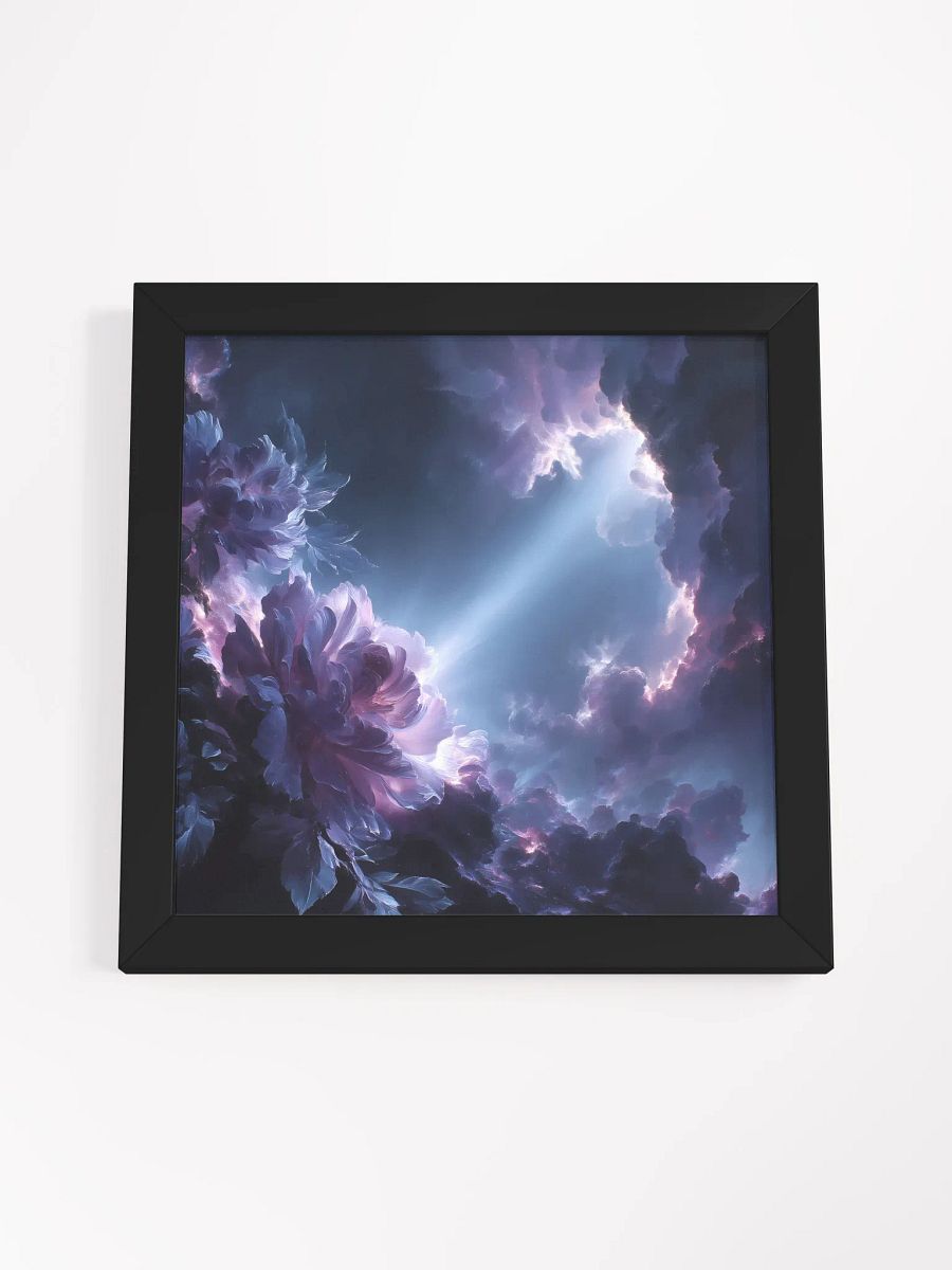 Cosmic Lightbreak: Abstract Night Wall Art product image (9)
