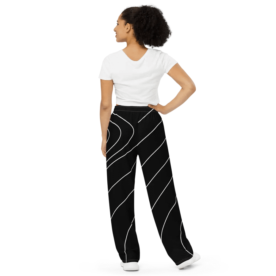 Flowing Contours Wide-Leg Pants product image (4)