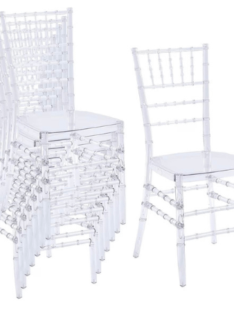 crystal-clear transparent chair product image (1)