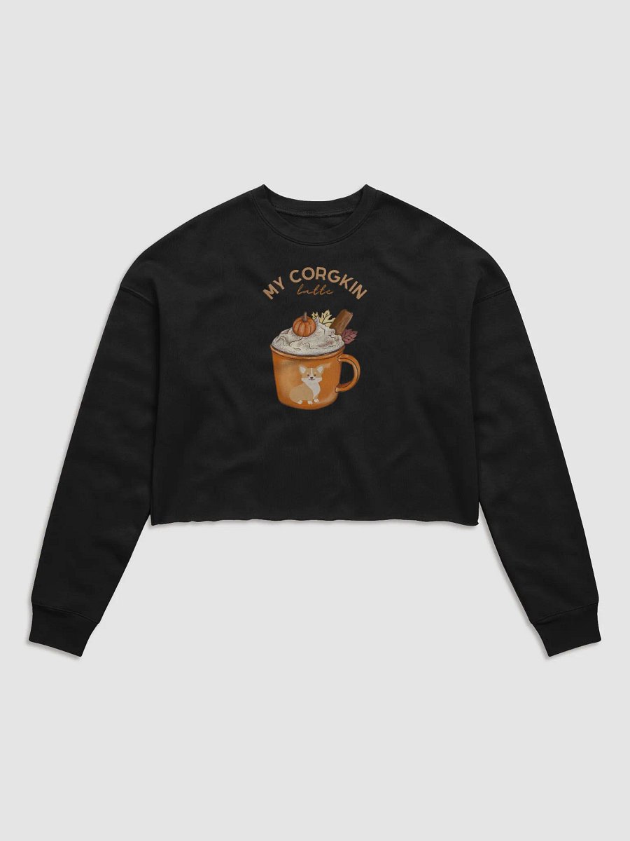 My Corgkin Latte Crop Sweatshirt product image (1)