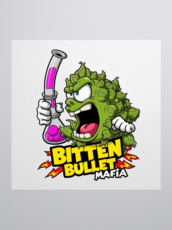 Bitter Bullet Mafia - Bong Budz Sticker product image (1)