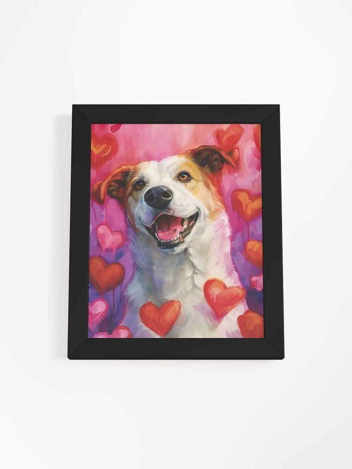 Joyful Paws Framed Matte Poster product image (2)