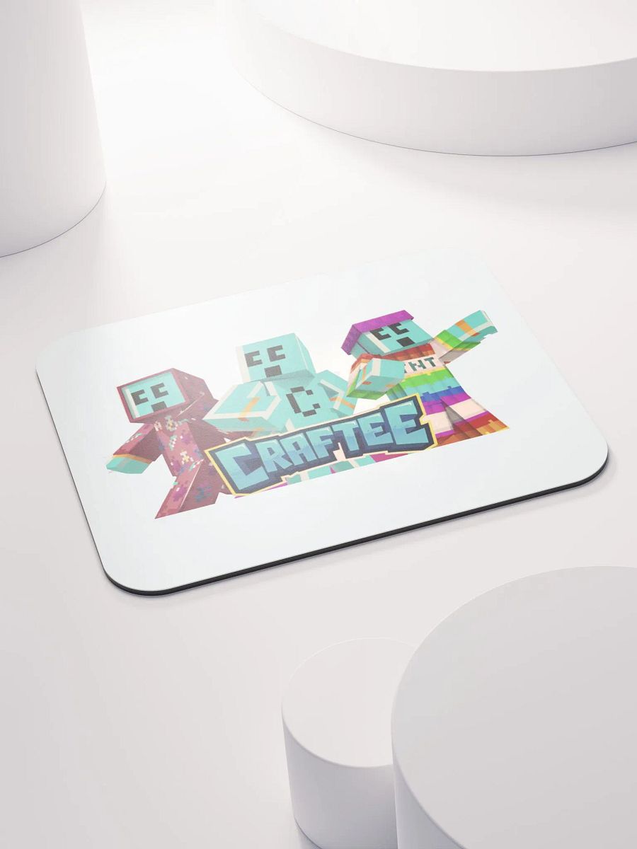 Trendy ‘CRAFTEE’ Gaming Mouse Pad – Perfect for Minecraft Enthusiasts product image (4)