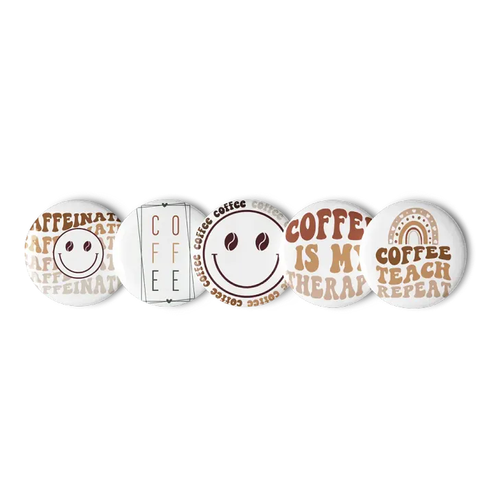 Rainbow Coffee Lover Pin Set product image (3)