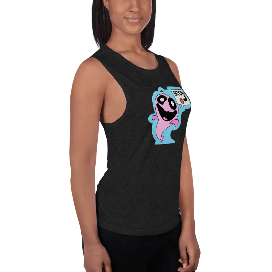 Blobarella Bitch Sign Women's Tank Top product image (7)