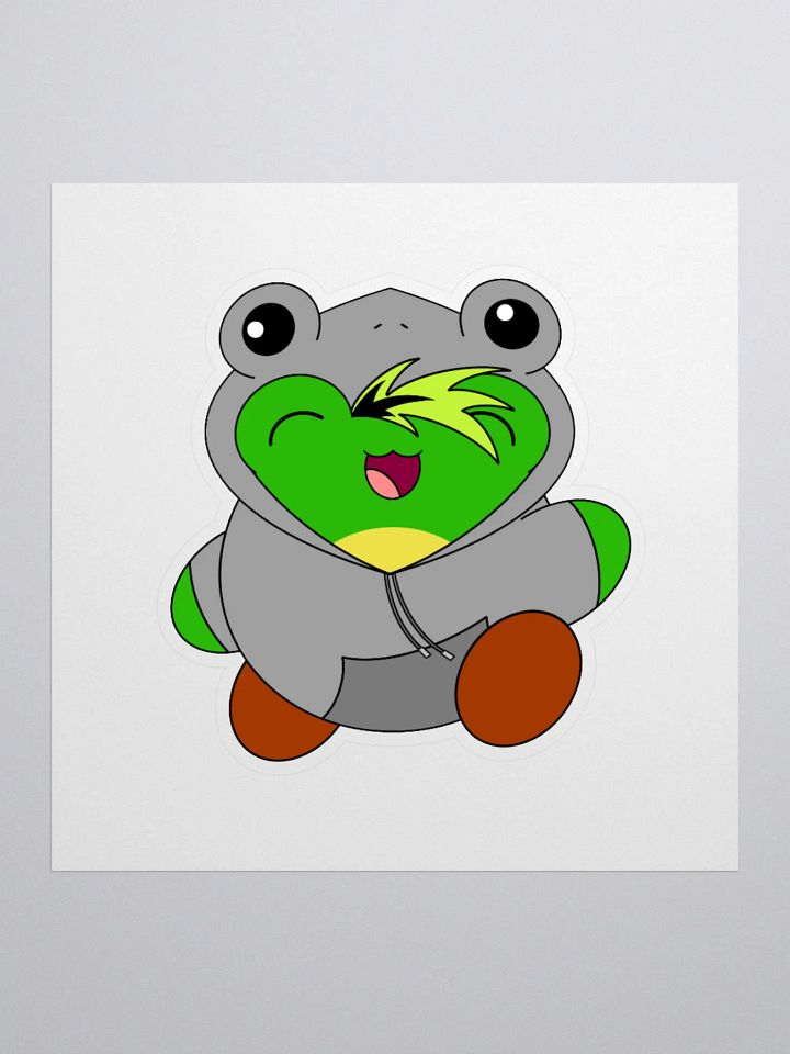 Cozy Frog Sticker product image (1)