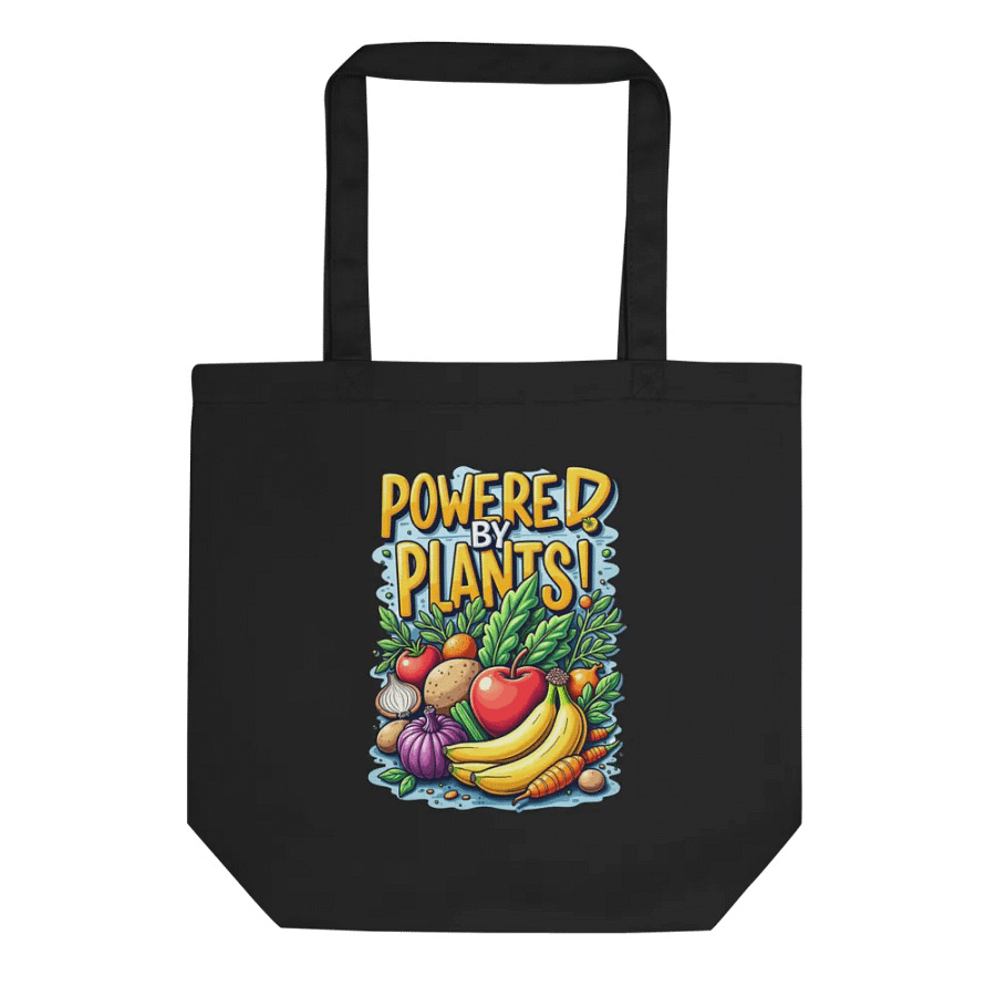 Powered by Plants! Eco-Friendly Tote Bag product image (1)
