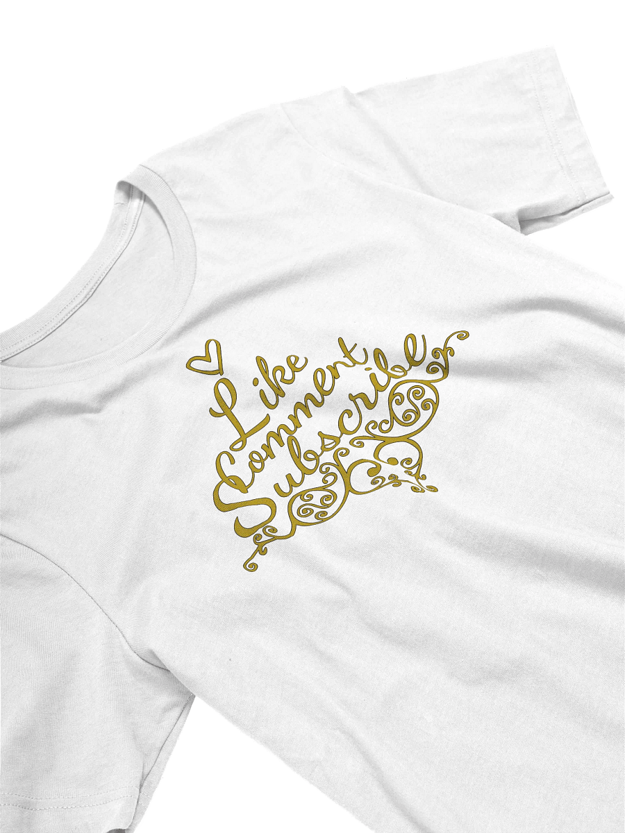 T-shirt - Like Comment Subscribe product image (4)