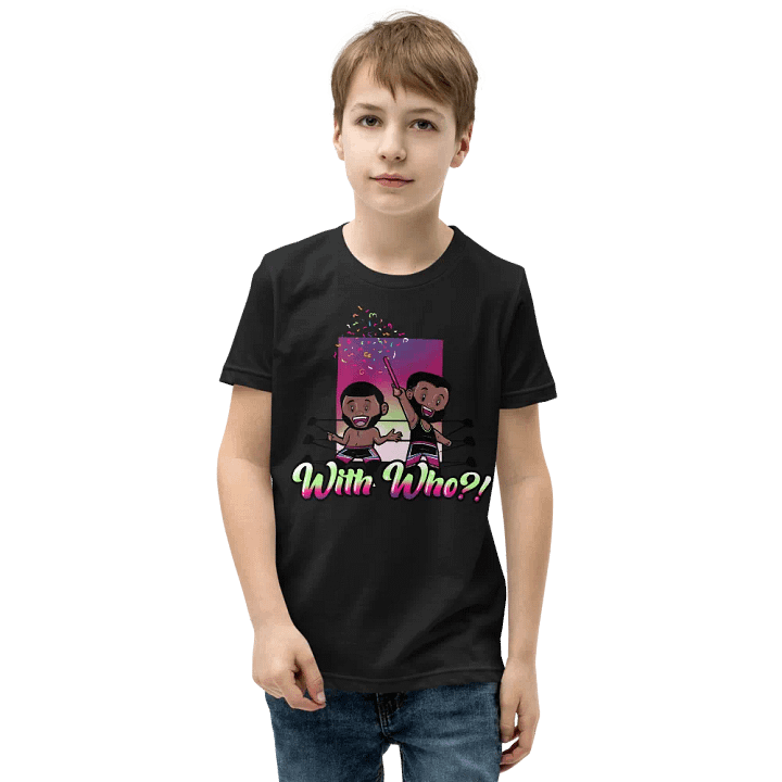 With Who?! (Kids Tee) product image (1)