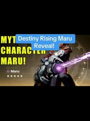 Destiny Rising Maru Reveal! #destiny #destiny2 #destinyrising #destiny2memes #destiny2thegame #destiny2memesaken #destiny2clips #destinyloot #destiny2guide #destiny2lightfall #destiny2hunter #destiny2frontiers #destiny2echoes #destinythegame #fyp 