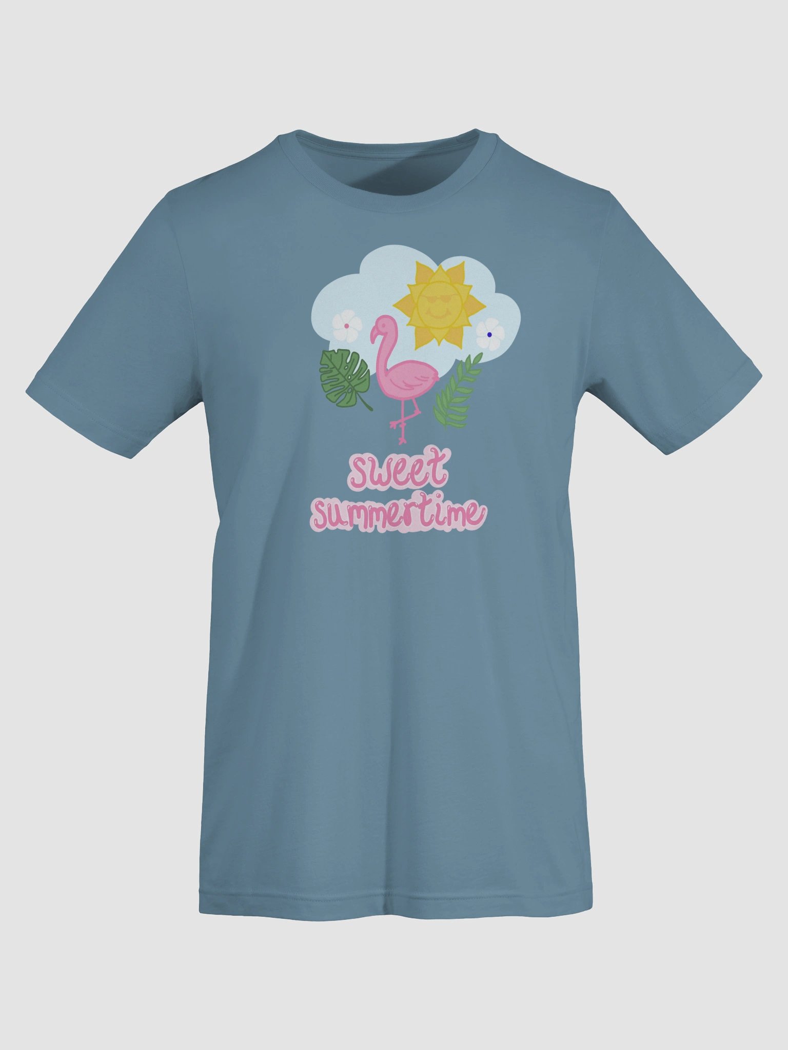 Sweet Summertime Flamingo T-Shirt product image (7)
