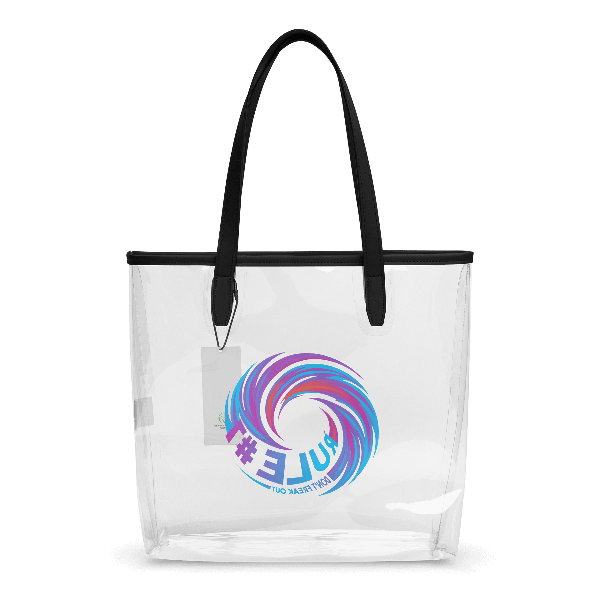 Rule #7 Clear Tote Bag Heatwave product image (2)