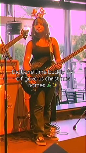 that one time #buddytheelf gave us all Christmas names. 🎄✨ #satelliteeclipse #teenbands #newbandstofollow #christmastimeishere
