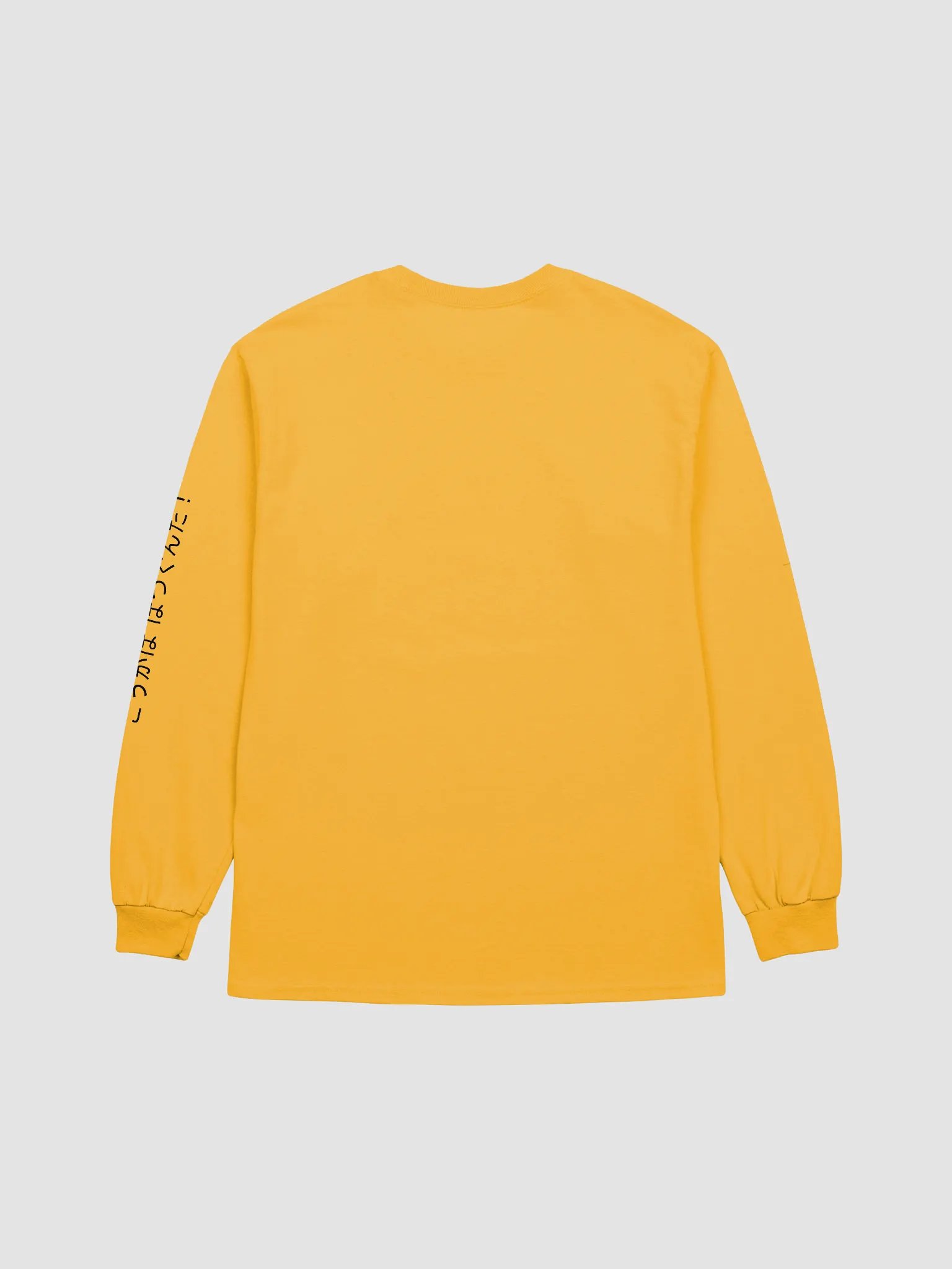 Super Effective Long Sleeve T (Black Text) product image (2)